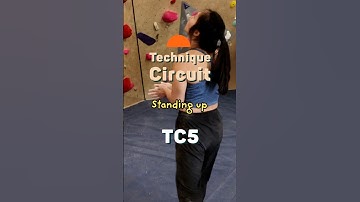 Standing up - Rise Technique Circuit - TC5  #climbing #bouldering #beta #technique
