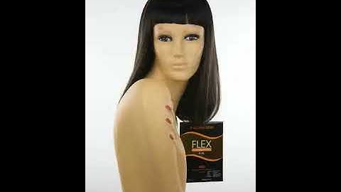 Ebony Wigs - FX Sue by Motown Tress/ Best Wig Outlet (#MT20298LA  color shown:1BF30)