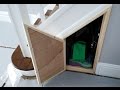 Building an under stairs cupboard door