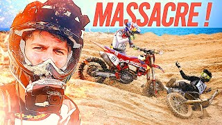 NOS MOTOS SABOTÉES À L'ENDUROPALE DU TOUQUET 2023...