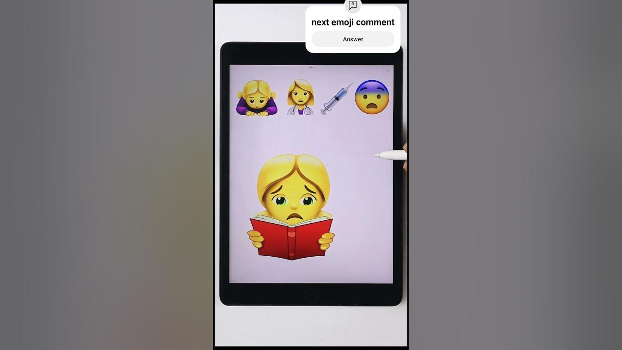 Name this emoji 👧📖🎒#digitalart #funny #shorts #emojichallange