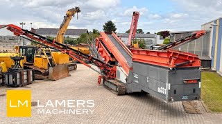 Super nice Sandvik QA331 track mobile screen for sale @ www.lamersmachinery.com