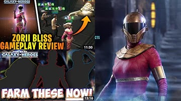 January 15, 2023 - This Week in SWGOH!  Zorii Bliss and Ahnald