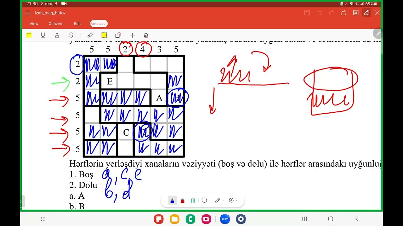 Məntiq oyunları - Akvarium, Kakuro, Hitori, çöp dəstəsi, sınıq xətt