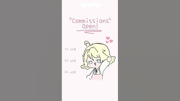 You can commission me on my Insta or Kofi ❤ (Paypal only) #commission #art #drawing #draw #cute