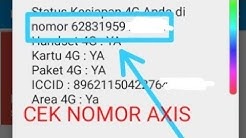 Cara cek nomor axis -exis 2018 - Durasi: 1.03. Cara cek nomor axis -exis 2018 - Durasi: 1.03.