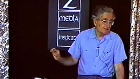 Noam Chomsky 1997  On Propaganda  RARE Video!