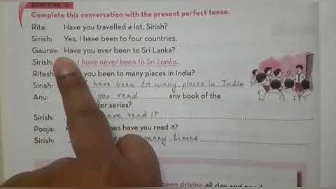 MLZS JHANSI CLASS 8 English Grammar Present Perfect and Present Continuous Tenses