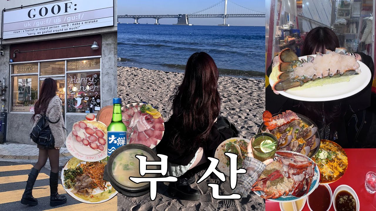 식비만 50만원 넘게 쓴 부산 여행입니다...(맛있는 것만 취급함🐷🧆🦞🐟)