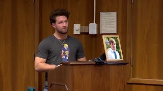 Victim Impact Statement: Trent Myre, Tate Myre's brother