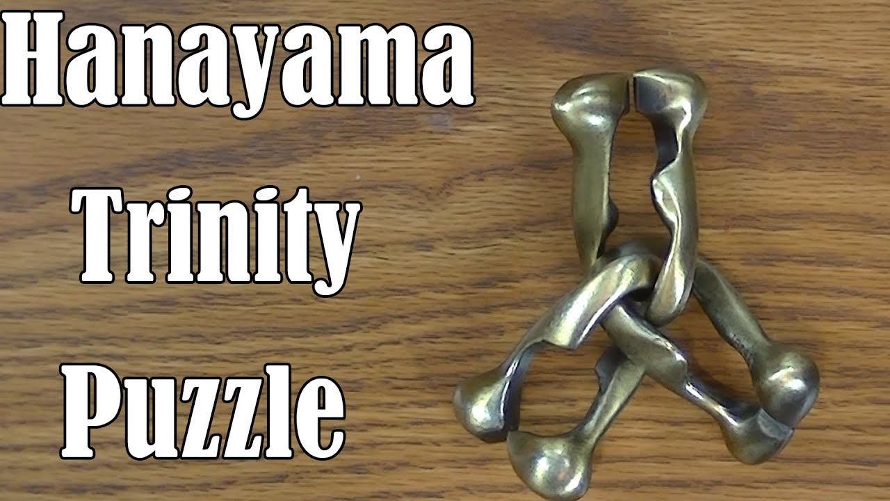 Hanayama Trinity Puzzle Solution - YouTube