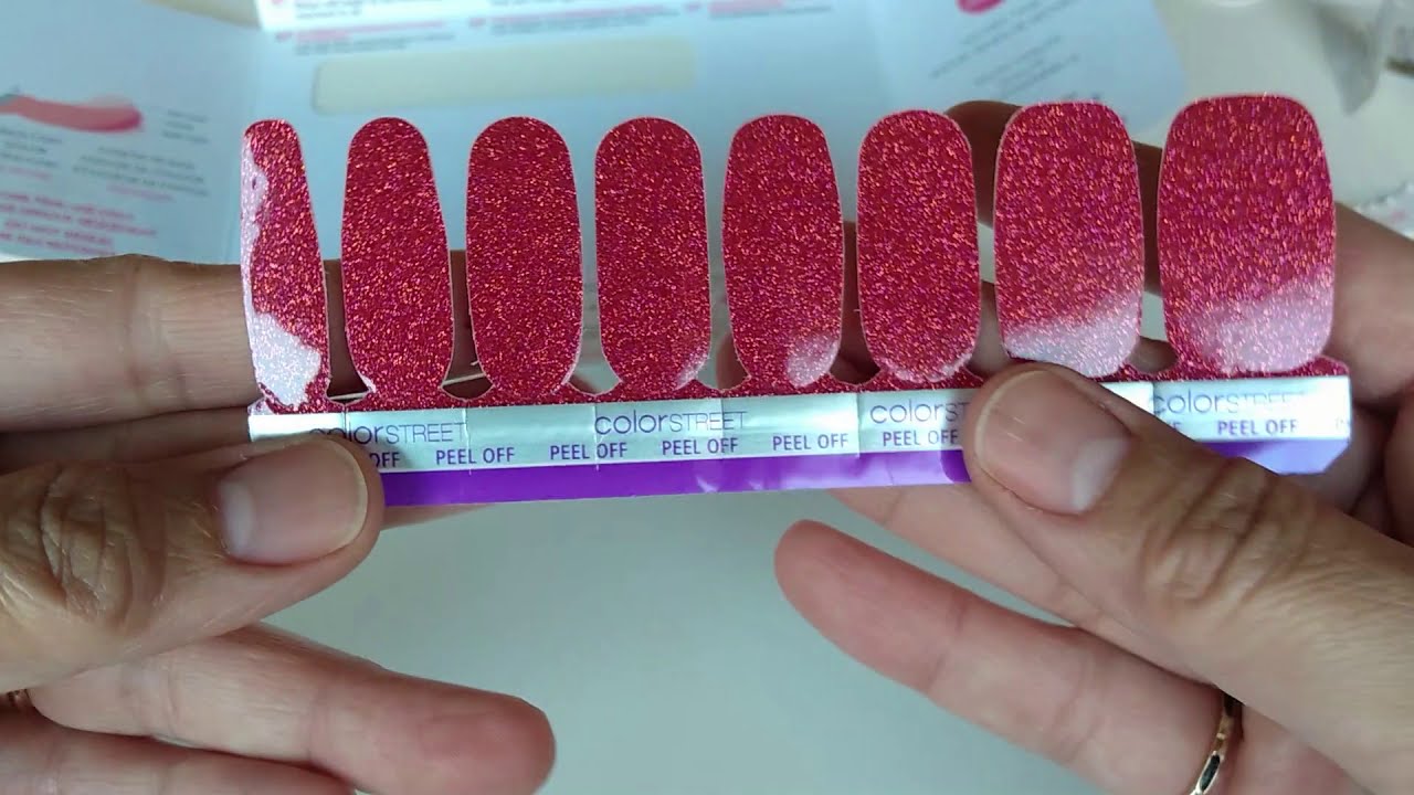 How To Apply Color Street Nail Strips
