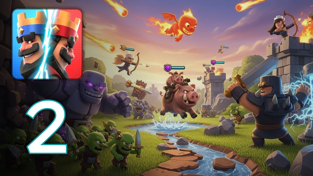 Clash Royale - Gameplay Walkthrough Part 2 [ iOS, Android ]