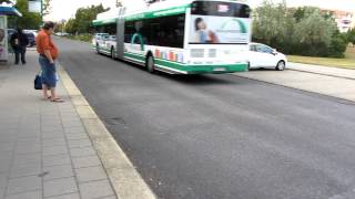 Eberswalde Solaris trolleybus 058 passes by