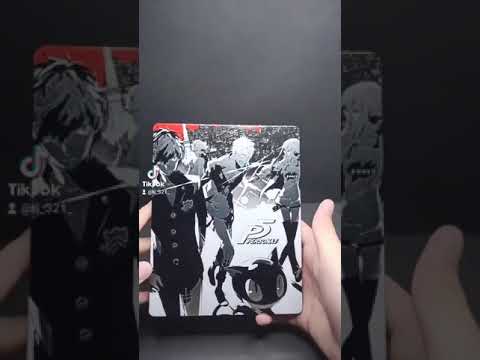 Persona 5 STEELBOOK and Standard edition Unboxing PS4