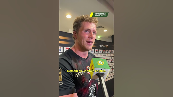 Finale Top 14 - Thibaud Flament : "On va bien le fêter, on a que ça à faire"
