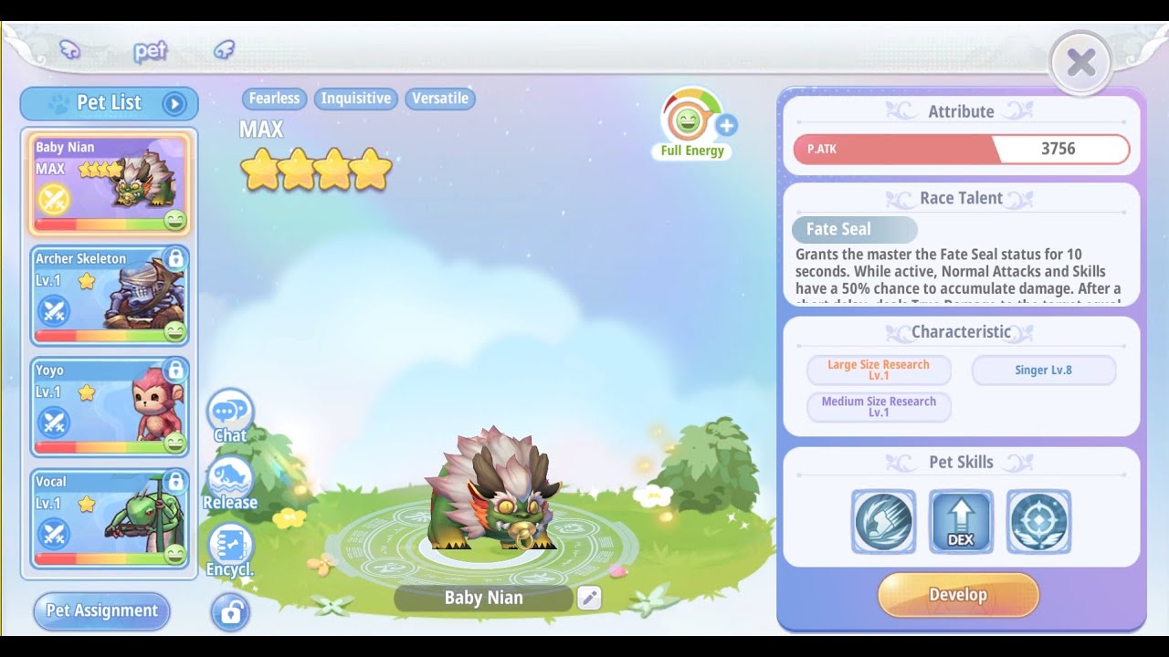 RAGNAROK GLOBAL:F2P RANGER POV: NIAN OR YOYO PET?