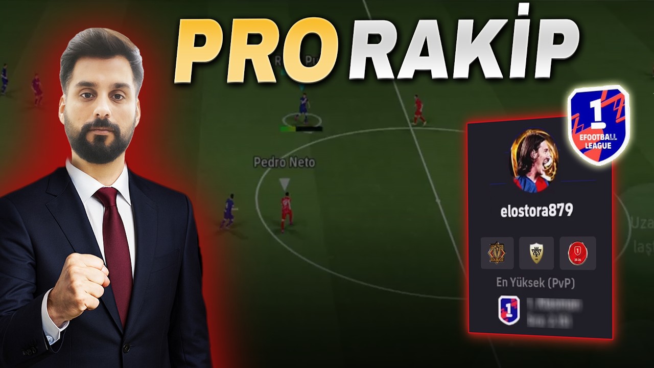 DERECE MAÇINDA PRO RAKİP GELDİ 🔥 1900 DERECE MAÇI 🎮 eFOOTBALL
