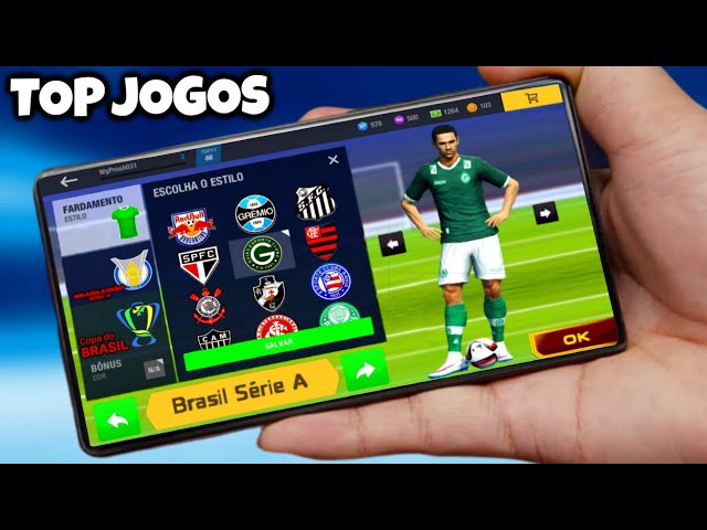 Os 10 Melhores JOGOS De FUTEBOL Online Para ANDROID 