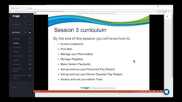 Session 3: Administration & Optimizing Cashflow with Tailwind | Tailwind TMS Trainings 2017