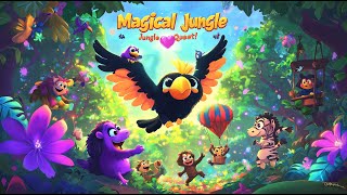 Tiko’s Magical Jungle Quest 🦜 | Colorful Animal Cartoon Adventure for Kids