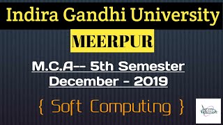 IGU - M.C.A. 5th Semester 2019 | Soft Computing | IGU | Easy Company Maths screenshot 5