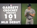 White Sox Garrett Crochet makes his MLB debut and throws 101 mph! (Drafted in 2020 too!)