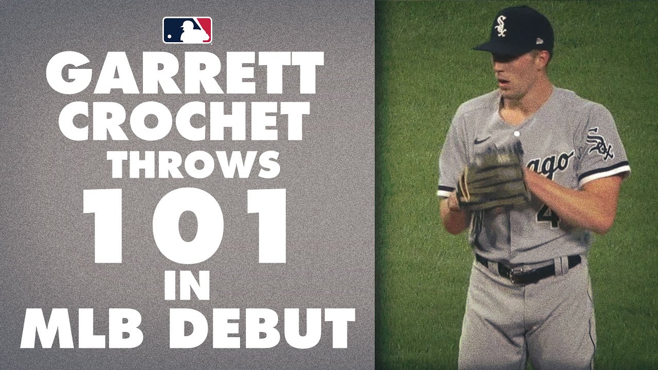 White Sox Garrett Crochet makes his MLB debut and throws 101 mph