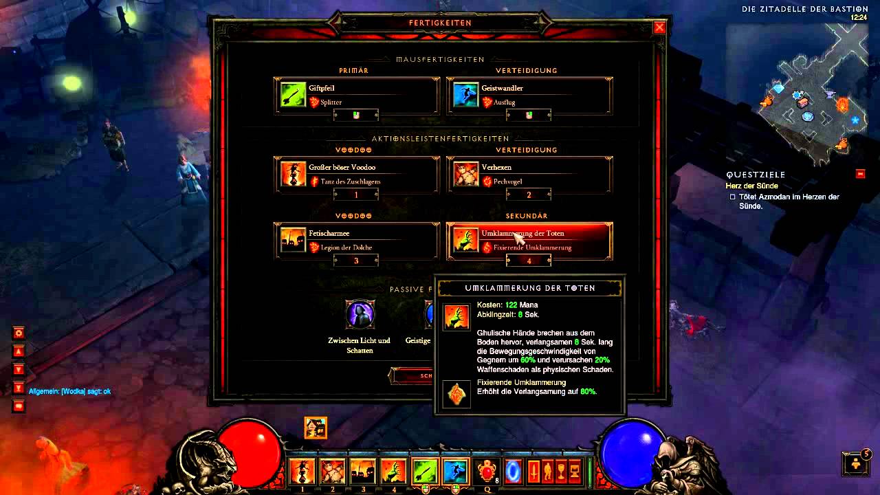 Diablo 3 | Hexendoktor Inferno Guide/Skillung/Spielweise by Aimless