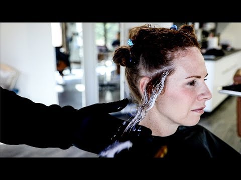 Crown Highlights Curly Hair