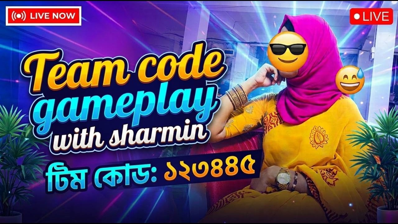 Team Code Gameplay With Sharmin|| 1 V 1 TEAMCODE GAMEPLAY - YouTube