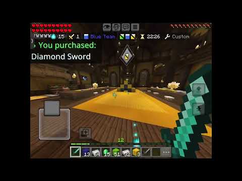 I played minecraft bedwars with my friends and this is what happened