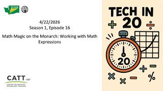 Math Magic on the Monarch: Working with Math Expressions