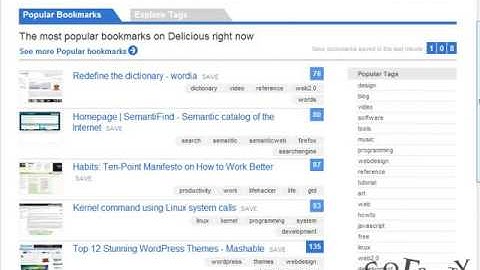 Social Boomarking - So Fruity Web Design Video Series