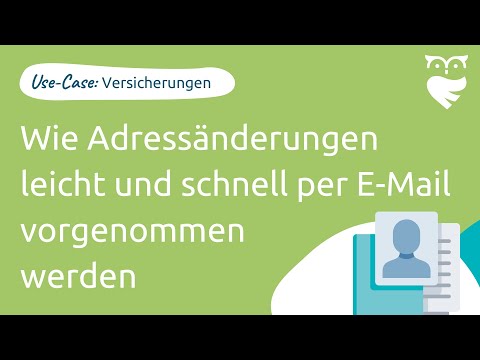 Adressänderung per E-Mail in der Haftpflicht - Geführter Modus | Success Case