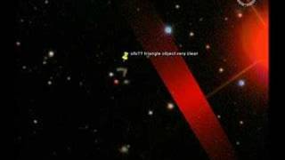 Ufo in google earth sky