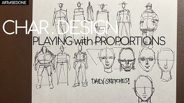 Character Design Playing With Proportions