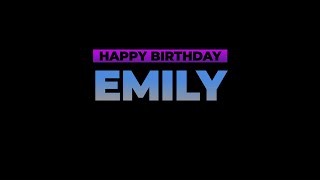 Emily Blacks Birthday Slideshow
