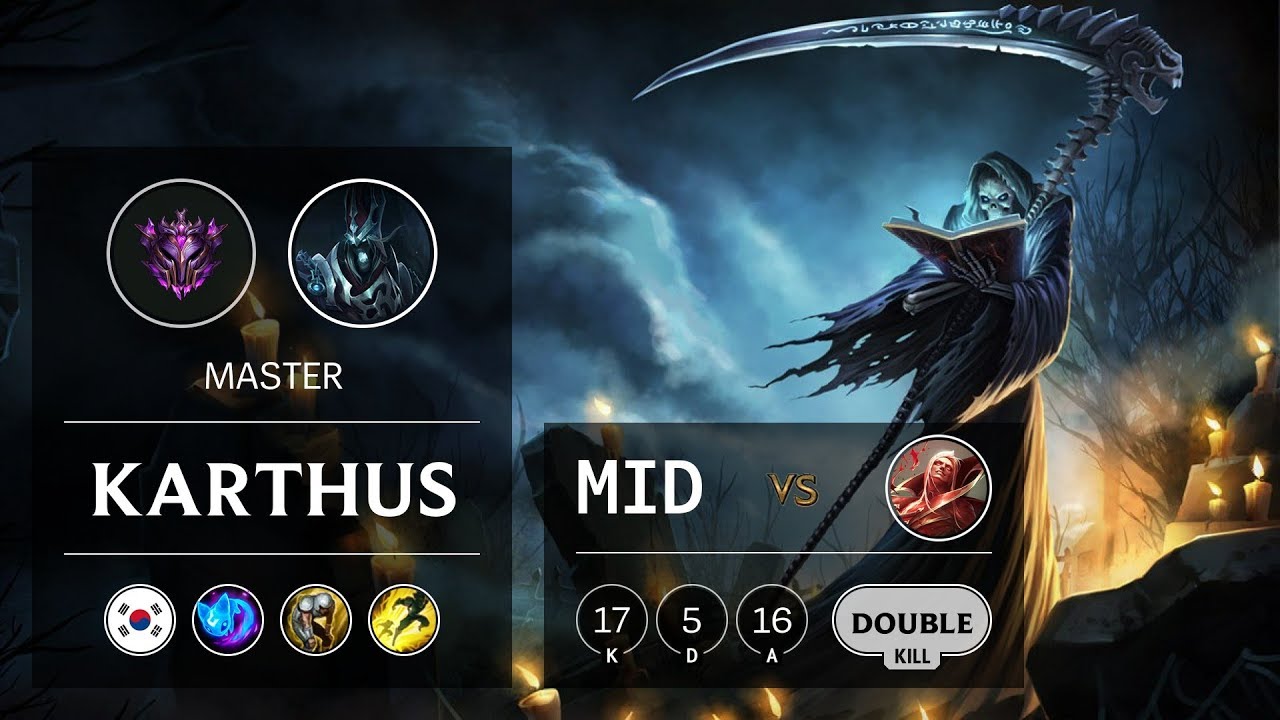 Karthus Mid vs Vladimir - KR Master Patch 9.14