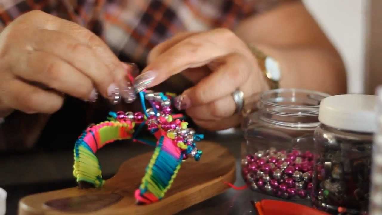 Huarache tejido Artesanal - YouTube