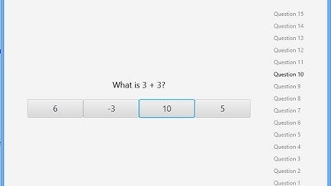 JavaFX Game Tutorial: Millionaire