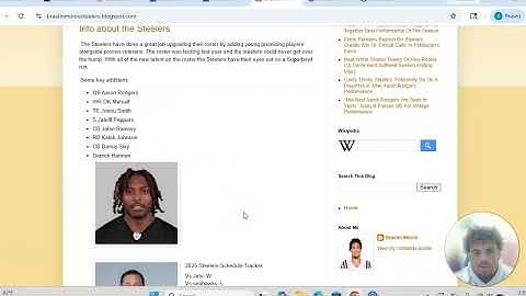 Screencast of Website
