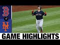 Christian Vázquez leads Red Sox to 4-2 win | Red Sox-Mets Game Highlights 7/30/20