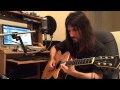 Bumblefoot - comp'ing vocals in the studio for song Argentina