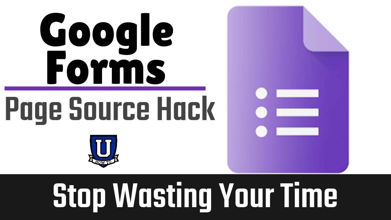Google Forms View Page Source Hack Truth Revealed 2020 Youtube