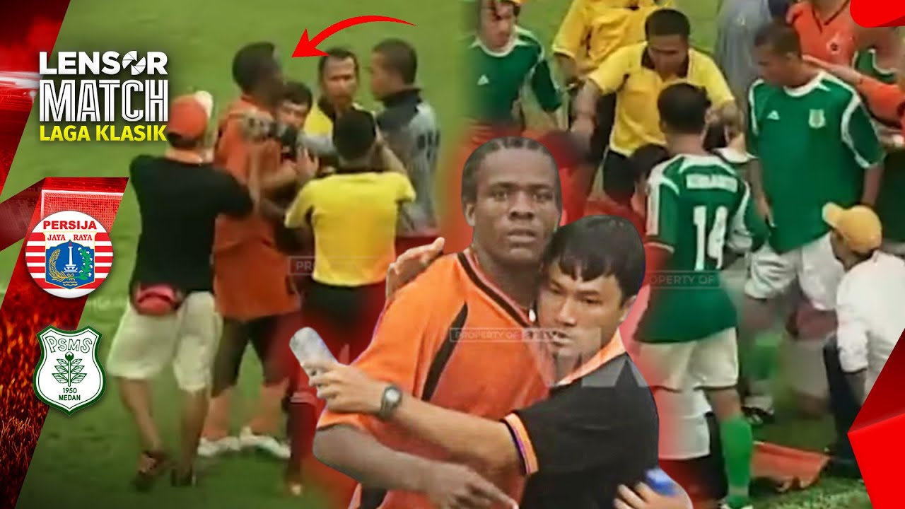RUSUH! EMOSIONAL! PARTAI BIG MATCH STADIUM LEBAK BULUS PERSIJA VS PSMS FULL TIME LAGA KLASIK 2005