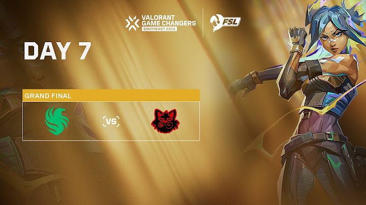 VALORANT Game Changers 2025 Southeast Asia Split 2 - Grand Finals