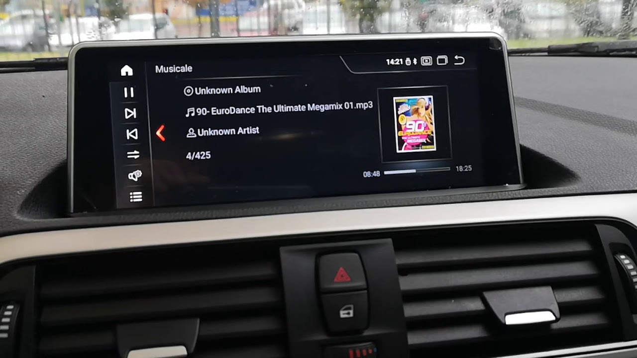 BMW 2-DIN Radio-Installationskit für 1er mit LFB und PDC (manuelle