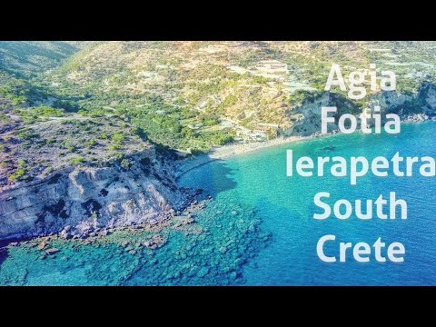 Agia Fotia Ierapetra Lasithi Trip to an incredible beach - South Crete