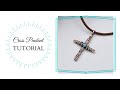 Wire CROSS - TUTORIAL/ Mini Cross Pendant/ DIY Jewelry